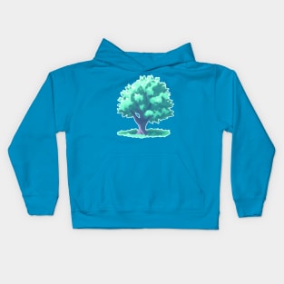 Protect the Earth Digital Tree Painting (MD23ERD002b) Kids Hoodie